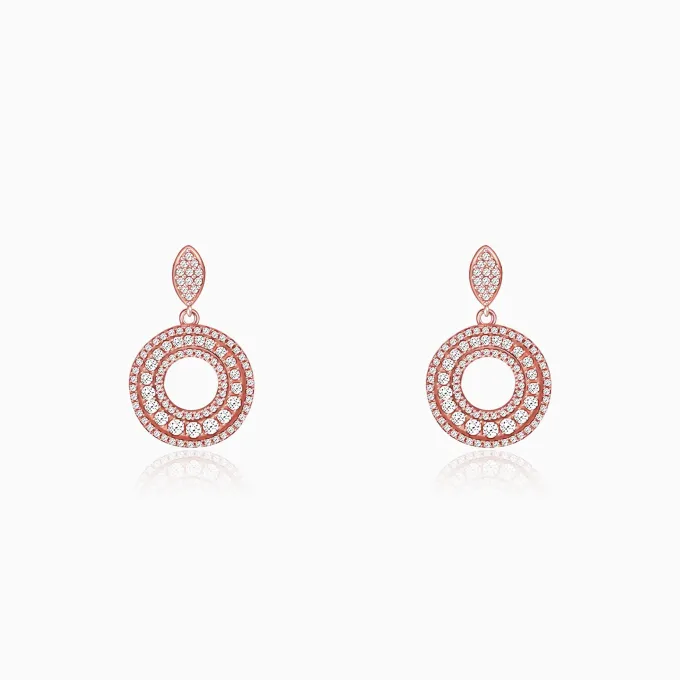 Rose Gold Classic Earrings