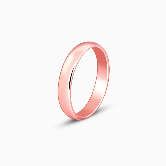 Rose Gold Classic Ring For Him