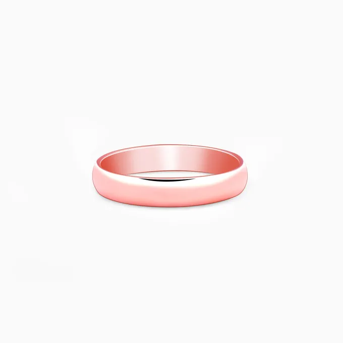 Rose Gold Classic Ring For Him