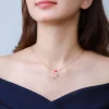 Rose Gold Classic Rose Necklace