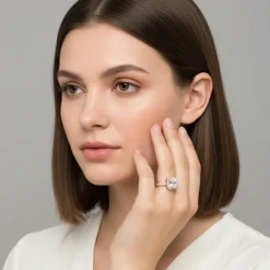 Rose Gold Classic Solitaire Ring