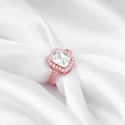 Rose Gold Classic Solitaire Ring