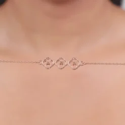 Rose Gold Classic Spark Necklace