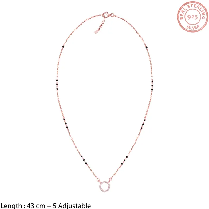 Rose Gold Connected for Life Mangalsutra