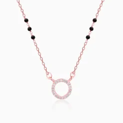 Rose Gold Connected for Life Mangalsutra
