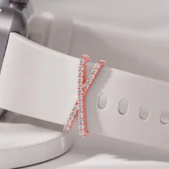 Rose Gold Cross Watch Band