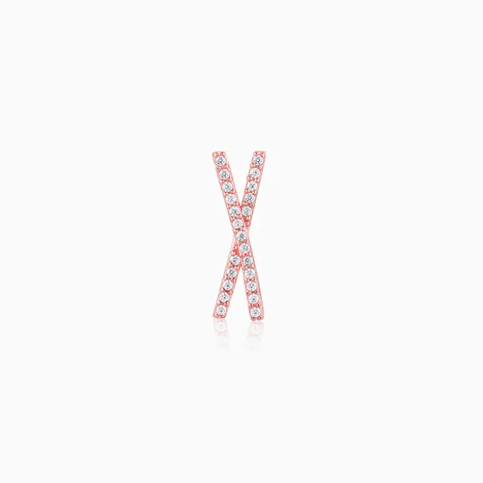 Rose Gold Cross Watch Band