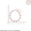 Rose Gold Cubic Crystal Bracelet