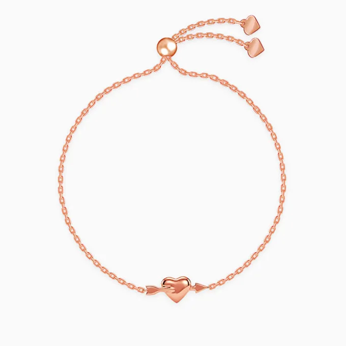 Rose Gold Cupid Bracelet