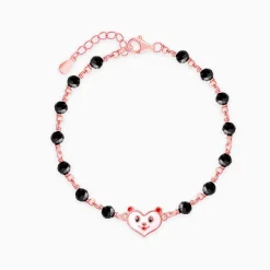 Rose Gold Cute Nazariya Boo Kids Bracelet (2 - 8Years)