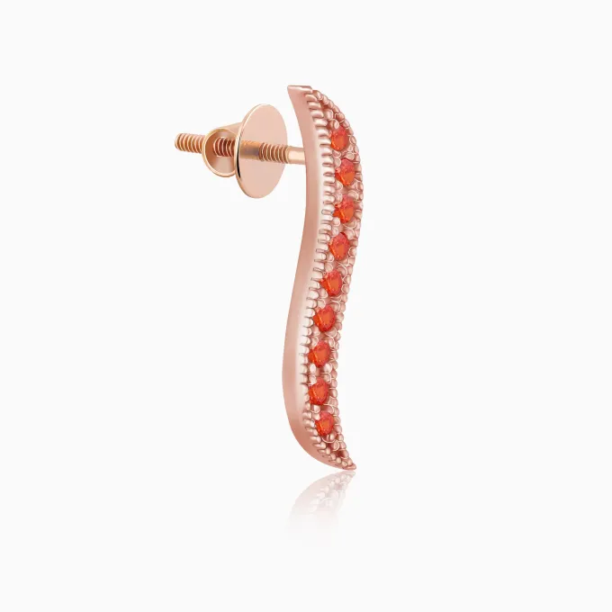 Rose Gold Cybele Earrings