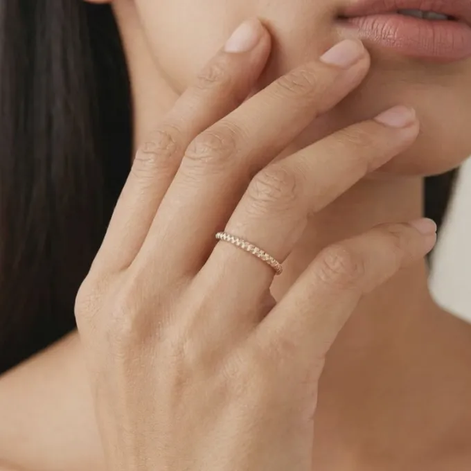 Rose Gold Dazzler Ring