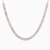 Rose Gold Dazzling Choker Necklace