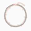 Rose Gold Dazzling Zircons Layered Mangalsutra Bracelet
