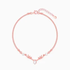Rose Gold Deer Bracelet