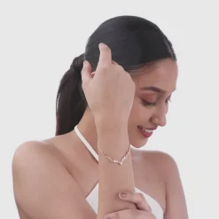 Rose Gold Deer Bracelet
