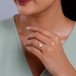 Rose Gold Divine Lotus Ring