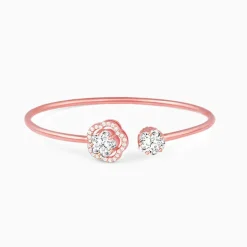Rose Gold Dressed Like A Flower Bracelet