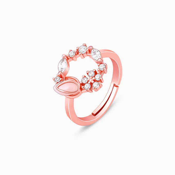 Rose Gold Drop Wreath Set of Two
