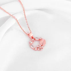 Rose Gold Drop Wreath Set of Two