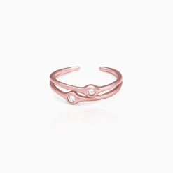Rose Gold Dual Feat Ring