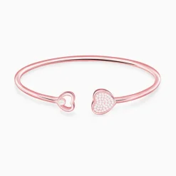 Rose Gold Dual Heart Bracelet