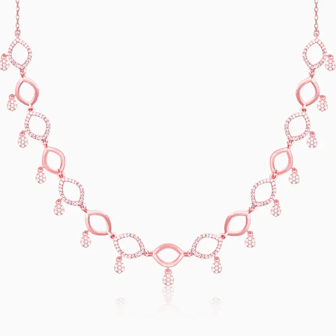 Rose Gold Duchess Necklace