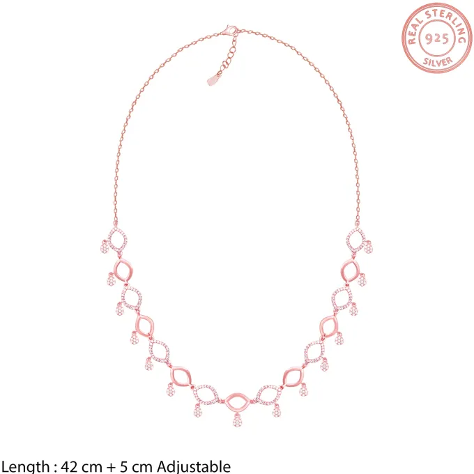Rose Gold Duchess Necklace
