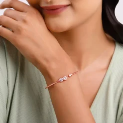 Rose Gold Endless Shenanigans Cuff Bracelet