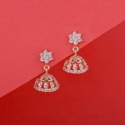 Rose Gold Enticing Jhumki