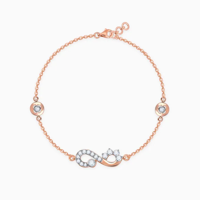 Rose Gold Eterna Diamond Bracelet