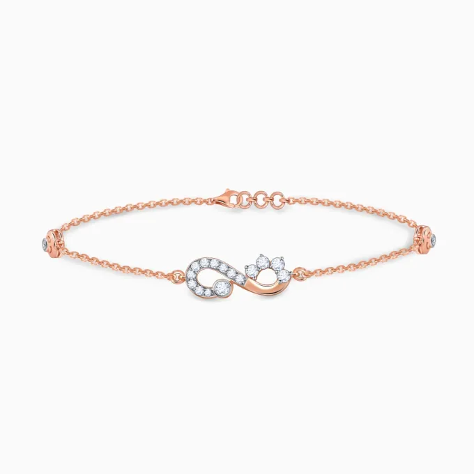 Rose Gold Eterna Diamond Bracelet