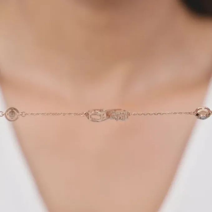 Rose Gold Eterna Diamond Bracelet