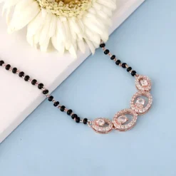 Rose Gold Eternal Love Mangalsutra