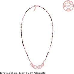Rose Gold Eternal Love Mangalsutra