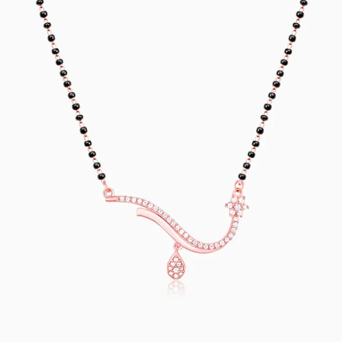 Rose Gold Eternal Tie Mangalsutra