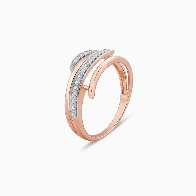 Rose Gold Ethereal Enigma Lab Grown Diamond Ring