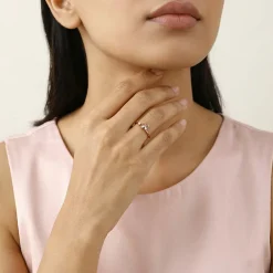 Rose Gold Ethereal Floret Ring