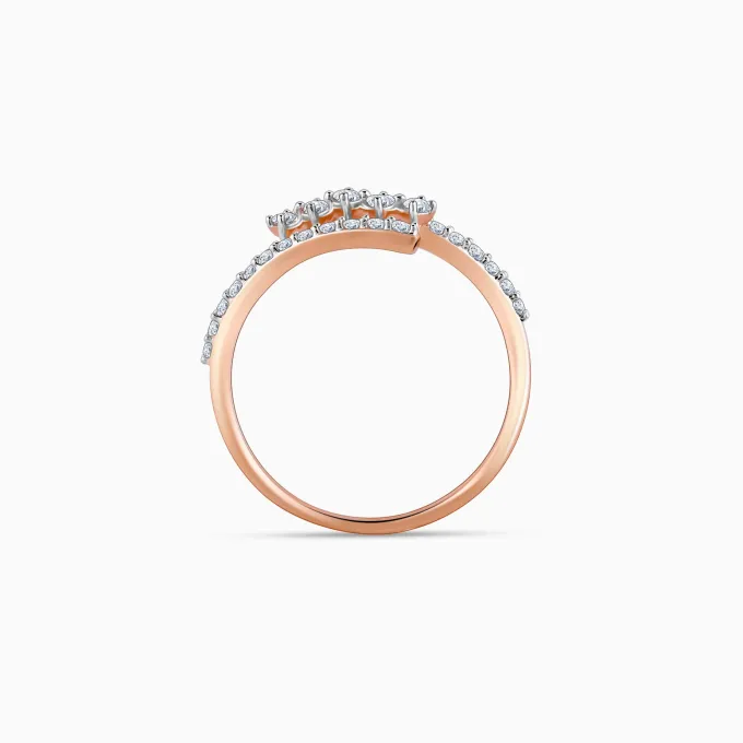 Rose Gold Everlasting Diamond Ring