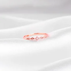 Rose Gold Flamme Ring