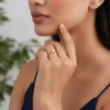 Rose Gold Flirty Heart Ring