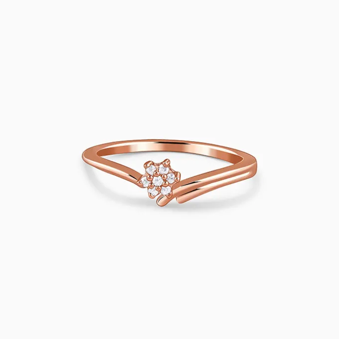 Rose Gold Flora Ring