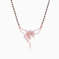 Rose Gold Floral Love Bond Mangalsutra