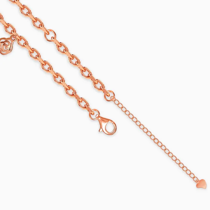 Rose Gold Floral Waist Chain