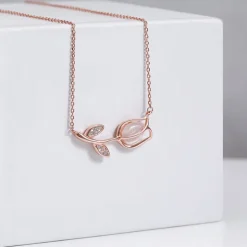 Rose Gold Flower Basket Set
