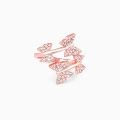 Rose Gold Fluttering Ring