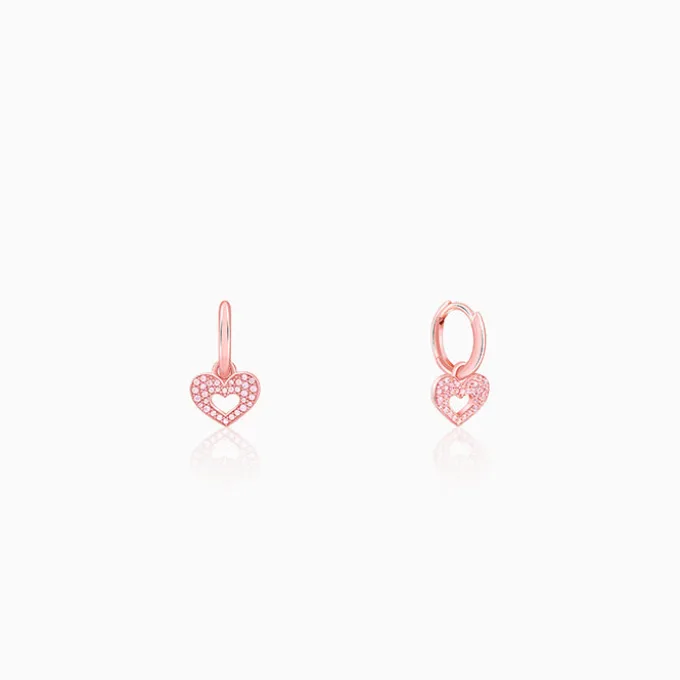 Rose Gold Forever Beat Kids Earrings