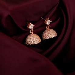 Rose Gold Forever Elegant Jhumki