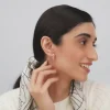 Rose Gold French Beauty Earrings