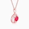 Rose Gold Full of Love Pendant with Link Chain